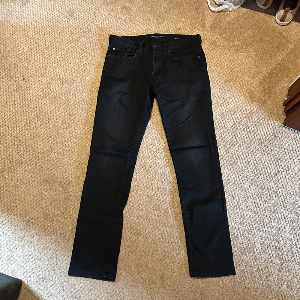 Banana Republic Dark Blue Traveler Jeans